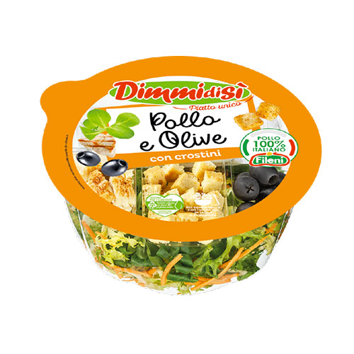 Piatti Unici Pollo e Olive DimmidiSì