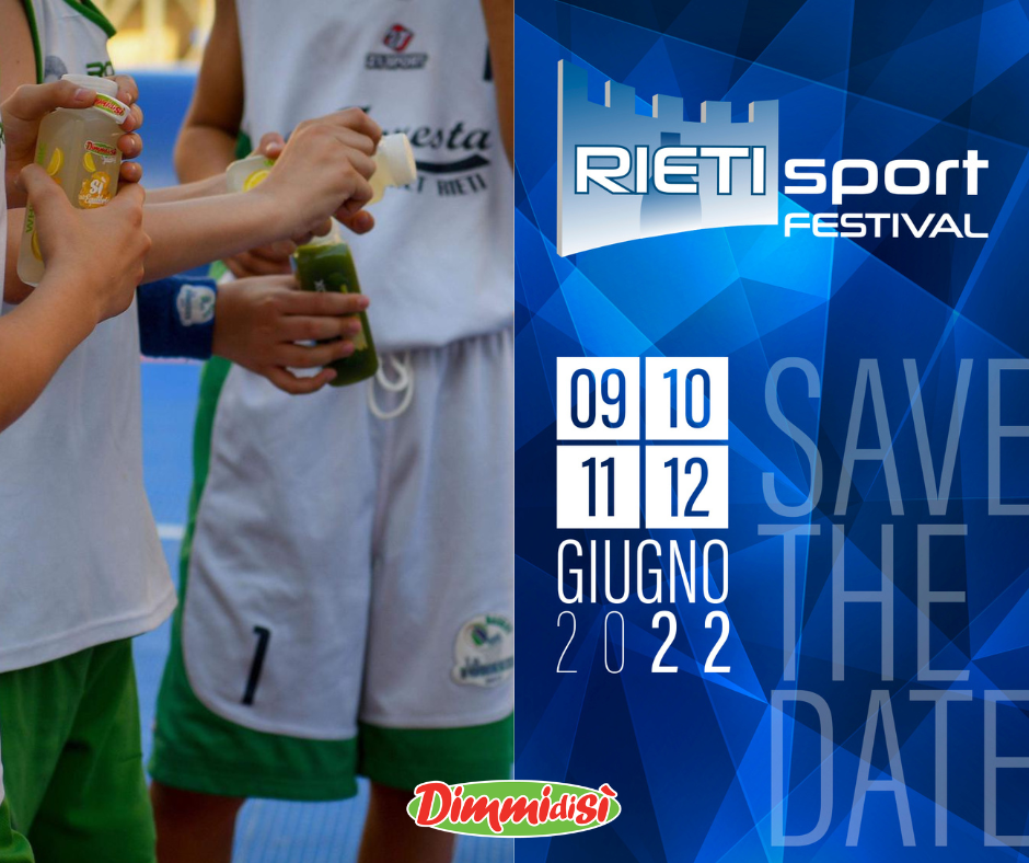 DimmidiSì sponsor di Rieti Sport Festival 2022