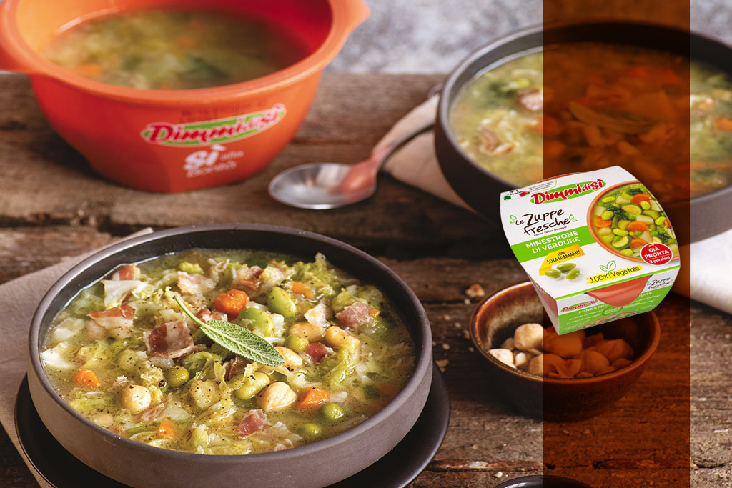 Zuppe Fresche Minestrone di Verdure DimmidiSì