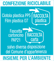 Confezione riciclabile Purè senza lattosio
