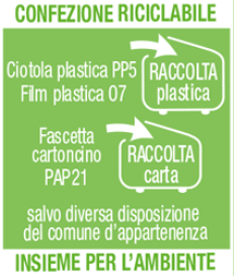 Confezione riciclabile Minestrone Vivi Leggero